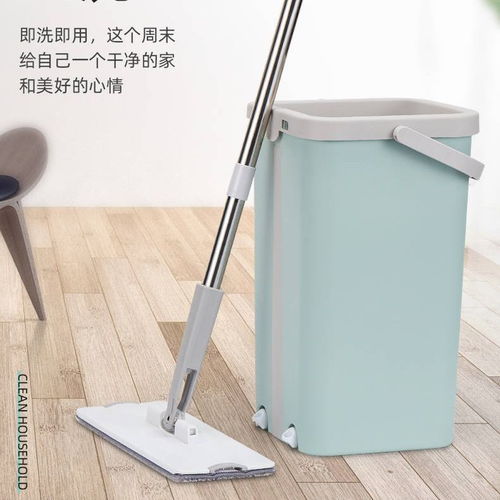 懶人清潔革命 抖音網(wǎng)紅同款免手洗平板拖把桶深度解析